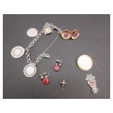 Jewelry marked Sterling Jewelry marked Sterling