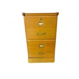 Wood File Cabinet W/Key Wood File Cabinet W/Key