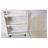 Tote W/Storage On Wheels Tote W/Storage On Wheels