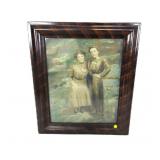 Old Painted Photo: 21.5' x 25.5' Old Painted Photo: 21.5' x 25.5'