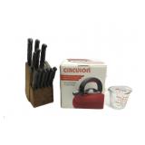 Knife Set,Circulon Teapot,Miss 2 Knives Knife Set,Circulon Teapot,Miss 2 Knives