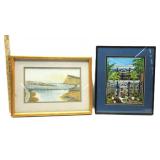 Hemingway House/Keywest PrinSigned Water Color Hemingway House/Keywest PrinSigned Water Color