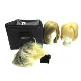 Wigs WStyrofoam Head Displays And Storage Wigs WStyrofoam Head Displays And Storage