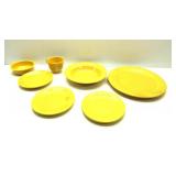 Vintage Fiesta Yellow Dishes Vintage Fiesta Yellow Dishes
