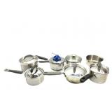 Various Size Sauce Pans Various Size Sauce Pans