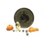 Clay Rooster Hanger,Garlic Roaster,Mini Owls Clay Rooster Hanger,Garlic Roaster,Mini Owls