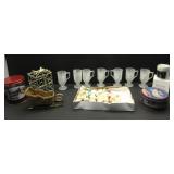 Christmas Glass Mugs,Shell Ornaments,Etc Christmas Glass Mugs,Shell Ornaments,Etc