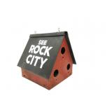 See Rock City Bird House 10"Wx12"Dx11"T