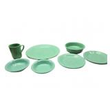 Vintage Green Fiestaware  Dishes