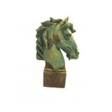Metal Horse Bust 11.5"T