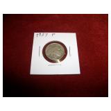 1937P Indian/Buffalo Head Nickel