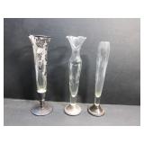 Mid Century Vases 10"T
