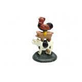 Cast Iron Door Stop 8"T