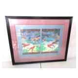 Koi Pond Print 30"x36"
