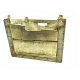 Vintage Wood & Metal Crate