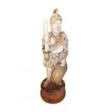 Hard Plastic yard Art Knight 32"T