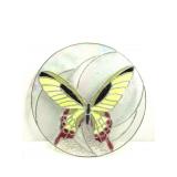 Stained Glass Butterfly 18"T