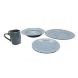 Vintage Fiestaware Light Blue Dishes