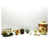 Bico Chaina Cookie Jar W/Kitchen Nik Naks