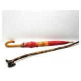 Walking Stick W/Umbrella