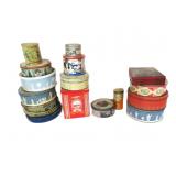 Lots Of Vintage Tins
