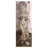 Cement Yard Art Woman Statue 42'T