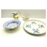 Sponged Pottery Pieces