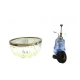 Vintage Items,Purple Glass Stopper,Spritzer Bottle