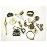 Costume Jewlery,Bracelets,Earrings,Shirt Pins