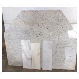 Marble Pieces 30'Wx29.5'T