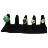 Costume Jewlery Rings Various Sizes