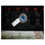 Blue Topaz Ring size 6