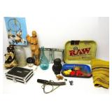 Vintage Items,Meta Tray,Dream Catcher,Vase,Etc