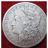 1897O Morgan Silver Dollar