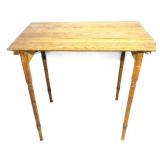 Antique Fold Up Sewing Table 32'x24'28.5'T
