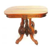 Antique Parlor Table 35'Wx25'Dx28.5'T