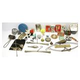 Lots Of Vintage Items,Card Games,Hangers,Reel,Etc