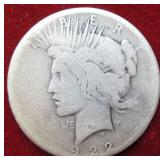 1922D Peace Silver Dollar