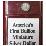 99.9 Mini Silver Eagle:  .1g or .2g or .25g