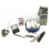 Assorted Tools,Hole Saws,Wall Anchors