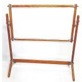 Antique Wood Tapestry Frame 37'Wx40'T