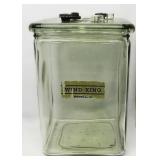 Antique Wind King Glass Battery