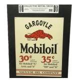 Collector Mobiloil  Sign 12.5'x16' Metal