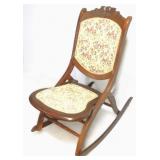 Antique Rocker Folds Up