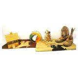 Cowhide Skin Boots,Drum,Matchstick House,Etc