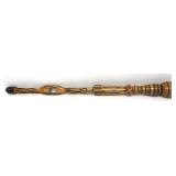 Hand Carved Cane 26'