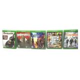 XBox One Games,Grand Theft Auto,Rocksmith,Etc