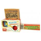 Vtg Games,Cribbage,Mouse Cat Scramble