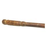 Hand Carved Cane 33'