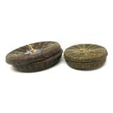 Vintage Chinese Woven Baskets